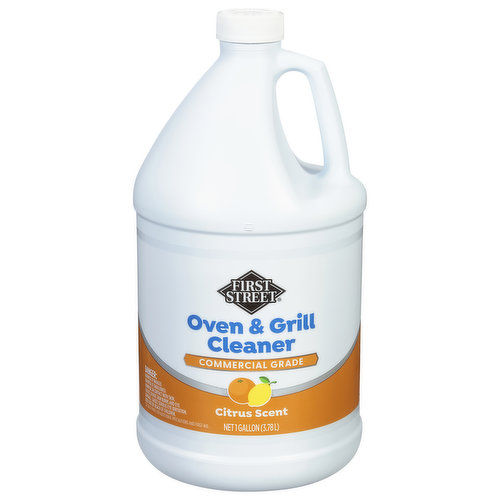 First Street Oven & Grill Cleaner, Commercial Grade, Citrus Scent