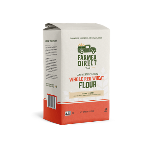 Farmer Direct Whole Red Wheat Flour 5 lb