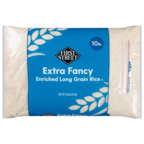 First Street Rice, Enriched, Long Grain, Extra Fancy