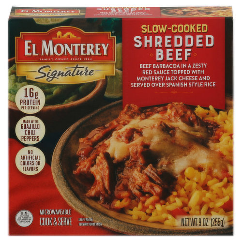 El Monterey Shredded Beef, Slow Cooked