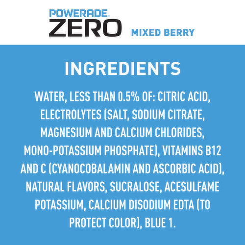 Powerade  Mixed Berry Electrolyte Sports Drink