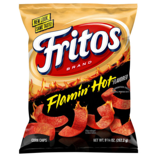 Fritos Corn Chips, Flamin' Hot Flavored