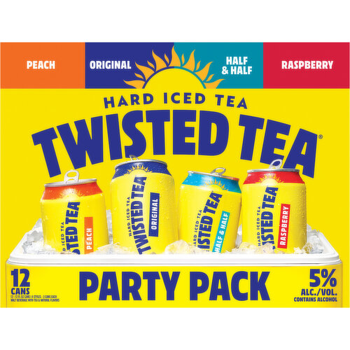 Twisted Tea Hard Assorted Iced Tea Party Pack