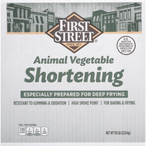 First Street Animal Vegetable, Shortening