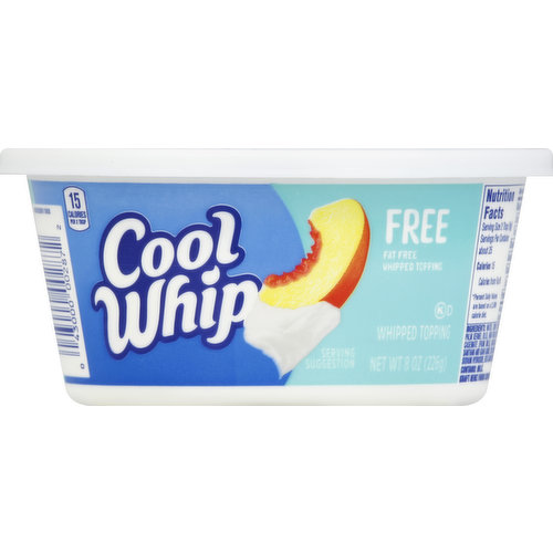 Cool Whip Whipped Topping, Fat Free