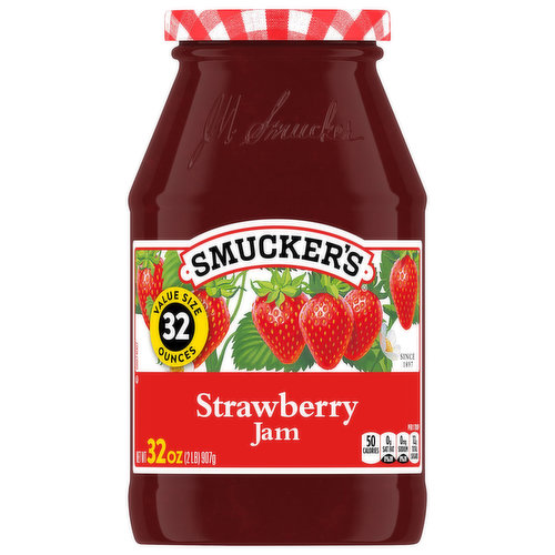 Smucker's Jam, Strawberry, Value Size