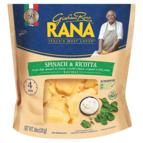 Rana Ravioli, Spinach & Ricotta