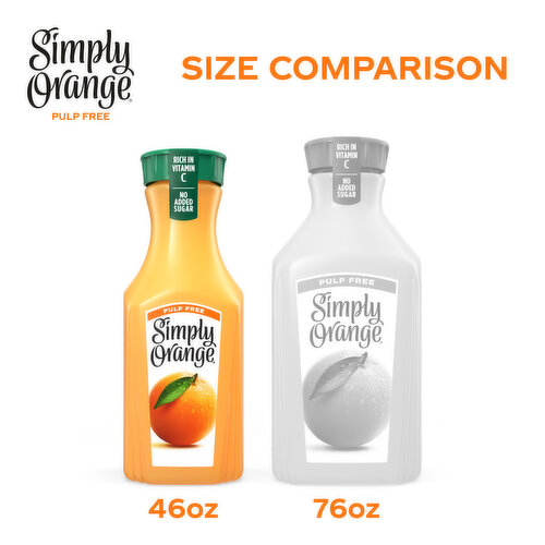 Simply  Orange Pulp Free Orange Juice