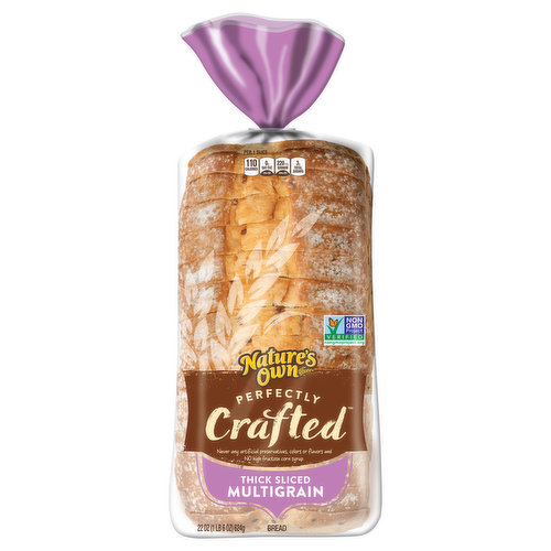 Nature's Own Bread, Multigrain, Thick Sliced