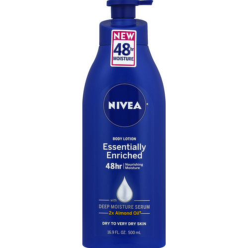 Nivea Body Lotion, Essentially Enriched, Dry to Very Dry Skin