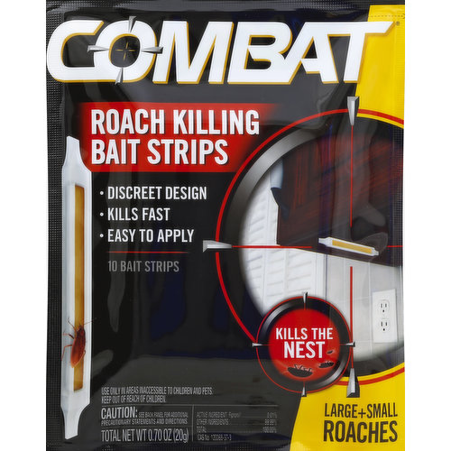 Combat Roach Killing Bait Strips