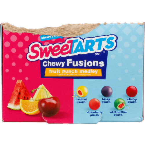 Sweetarts Candy, Fruit Punch Medley, Chewy Fusions, Share Pack