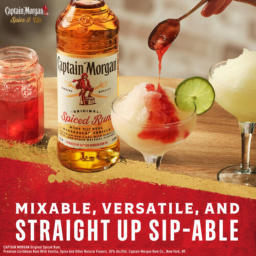 Captain Morgan Original Real Madagascar Vanilla Spiced Rum