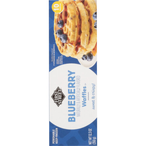 First Street Waffles, Blueberry