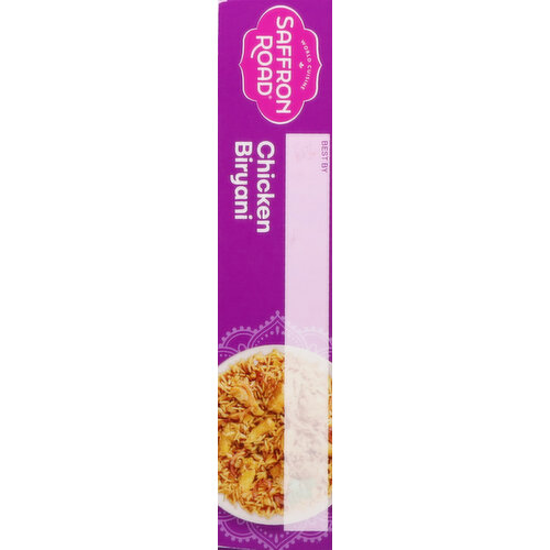 Saffron Road Chicken Biryani, Indian Recipe, Medium Spice