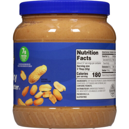 First Street Peanut Butter, Chunky