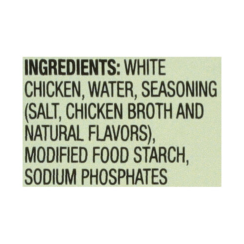 Bumble Bee White Chicken, in Water, Premium Chunk