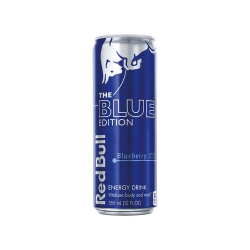 Red Bull Blue Edition Single Can