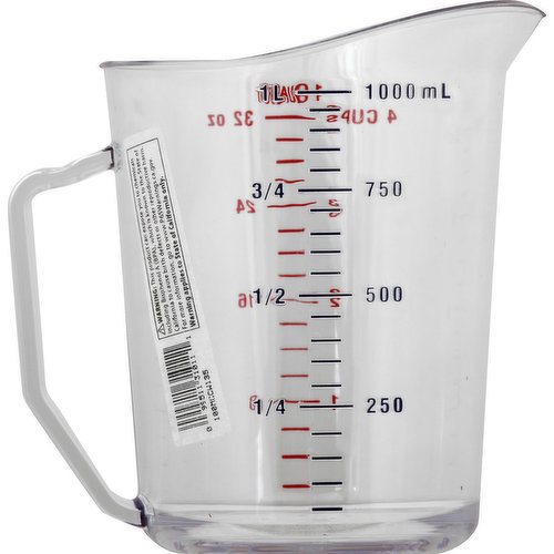 Cambro Measuring Cup, 1 Quart - Smart & Final