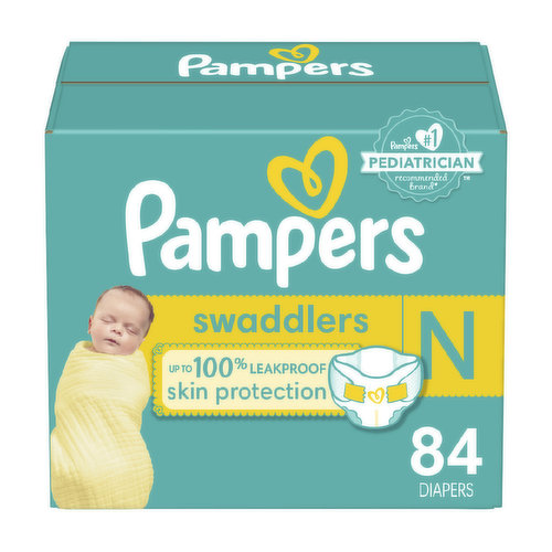 Pampers Newborn Diapers Size 0 84 Count