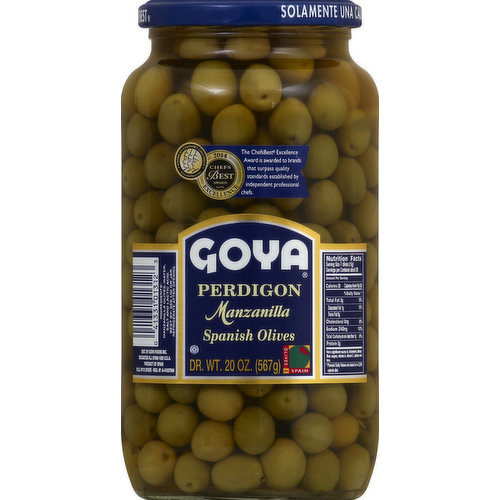 Goya Olives, Spanish, Manzanilla