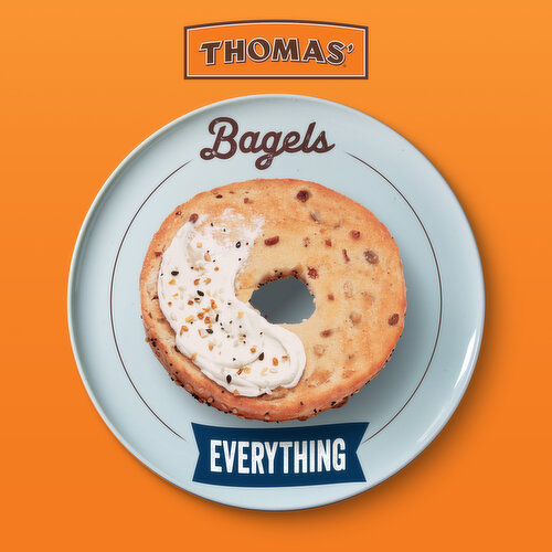 Thomas' Everything Bagels, 6 count, 20 oz