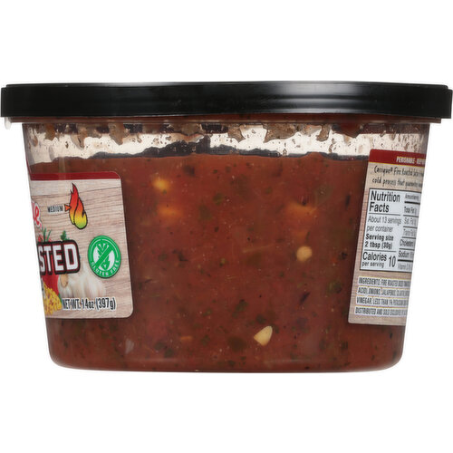 Cacique Salsa, Fire Roasted, Medium