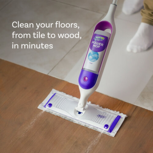 Swiffer Power Mop Refill Solution, Floor Cleaner, Fresh