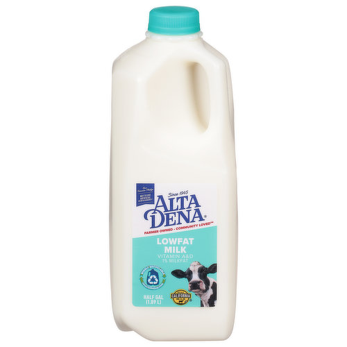 Alta Dena Milk, Low Fat, 1% Milkfat