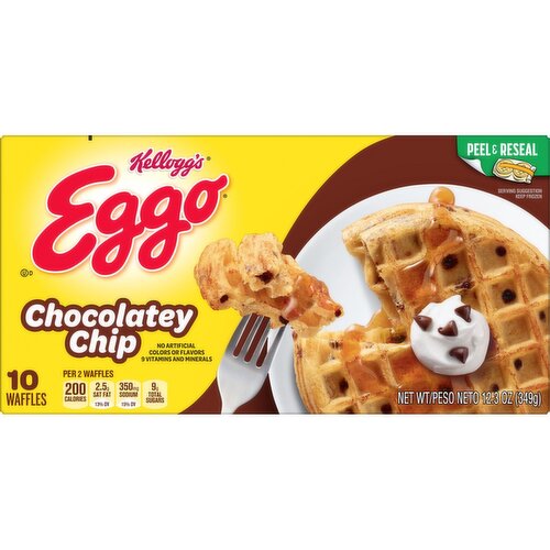 Eggo Frozen Waffles, Chocolatey Chip