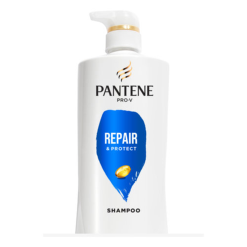 Pantene Repair and Protect for Damaged Hair, Color Safe, with pump, 23.6 oz