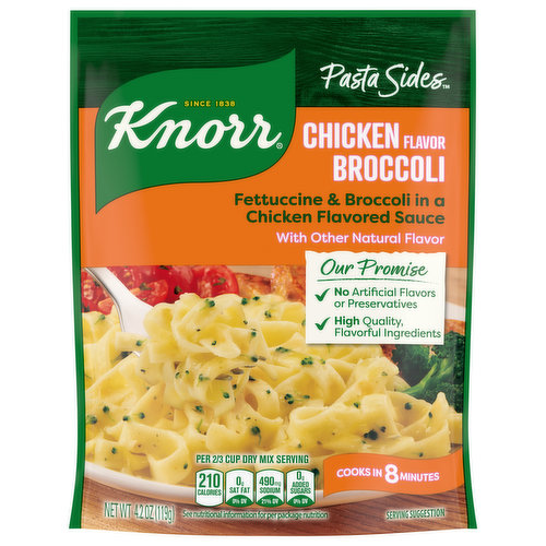 Knorr Pasta Sides, Chicken Broccoli Flavor