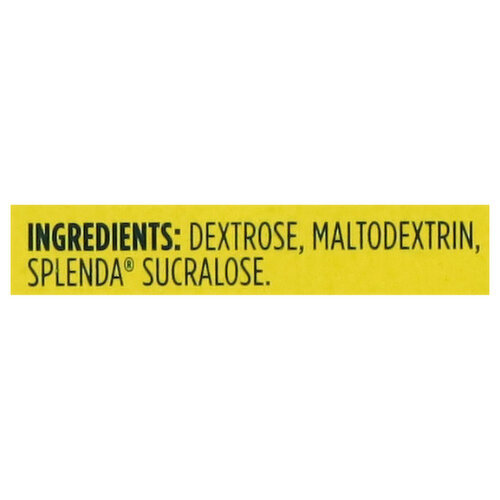 Splenda Sweetener, Zero Calorie