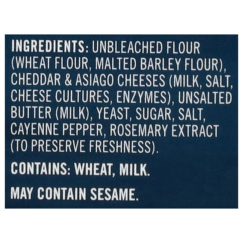 John Wm. Macy's Asiago & Cheddar Cheese Crisps
