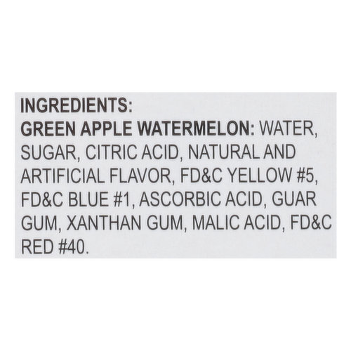 Icee Ice pops, Swirled, Sweet & Sour Flavors