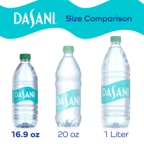 Dasani 24 Pack of Water Bottles Enhanced With Minerals