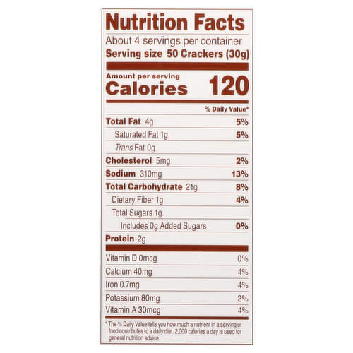 Simple Mills Snack Crackers, Baked, Cheddar