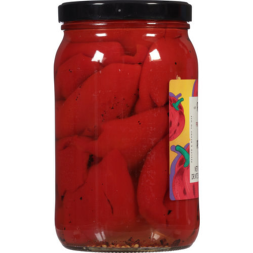 Roland Red Peppers, Fire Roasted, Whole