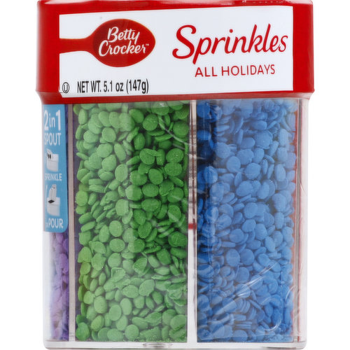 Betty Crocker Sprinkles, All Holidays