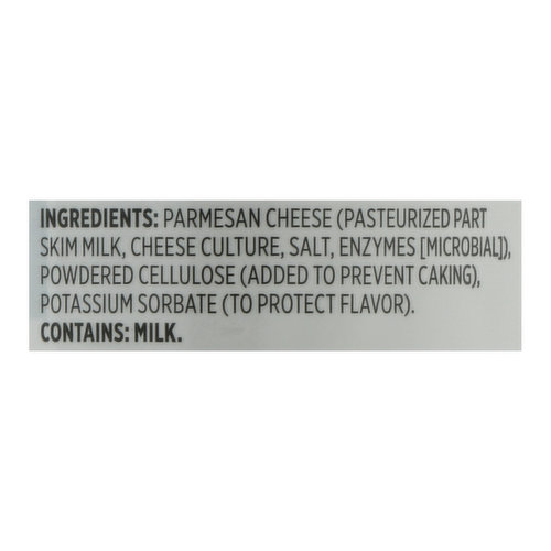 First Street Grated Cheese, Parmesan