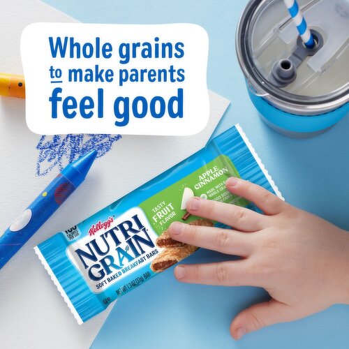 Nutri Grain Soft Baked Breakfast Bars, Apple Cinnamon
