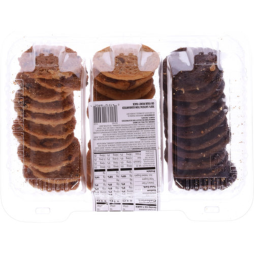 First Street Cookies, Chocolate Chip, Variety Pack
