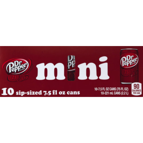 Dr Pepper Soda, Mini
