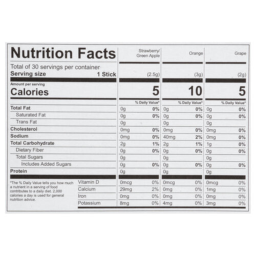 Skittles Drink Mix, Zero Sugar, Original, Singles To Go!, Variety Pack