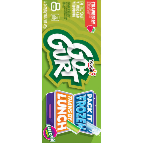 Go-Gurt Fat Free Strawberry Yogurt