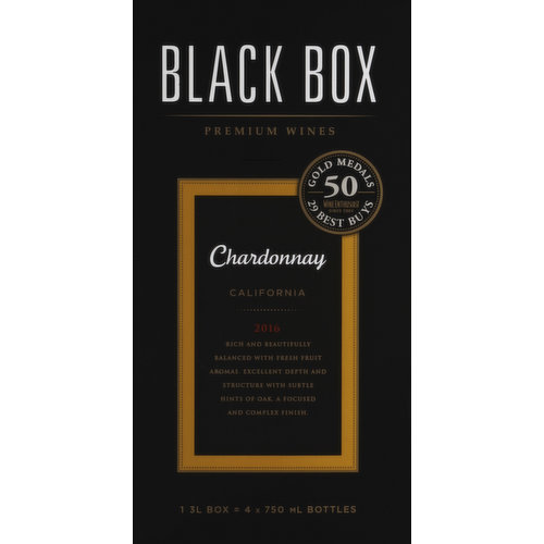 Black Box Chardonnay, California, 2015