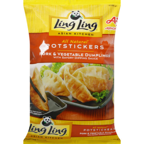 Ling Ling Potstickers, Pork & Vegetable