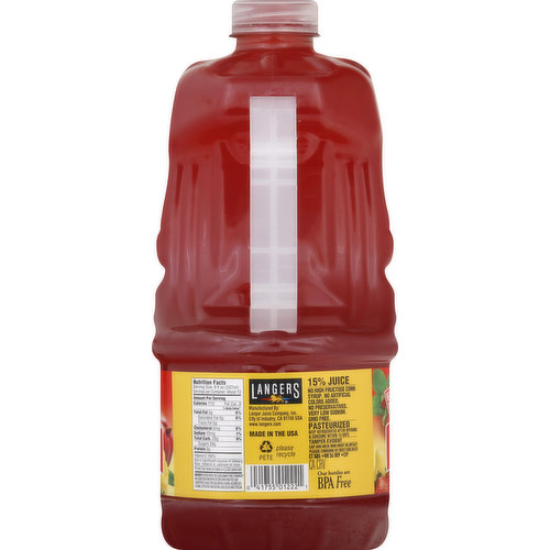 Langers Lemonade, Mango Strawberry
