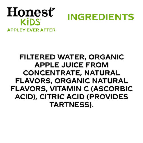 Honest   Organic Appley Ever After Juice Drink Boxes