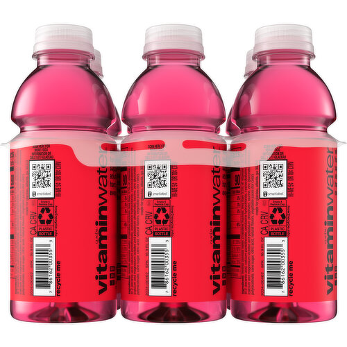 vitaminwater Power-C Dragonfruit Nutrient Enhanced Flavored Water Beverage Bottles